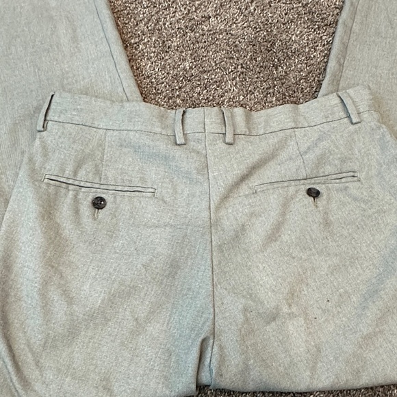 Kenneth Cole Reaction Men's Greige Pants 33x32 - Picture 3 of 3